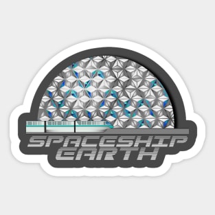 Spaceship Earth Sticker